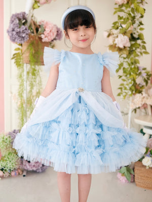 Charlotte Tutu Dress + Tie-on Princess Bustle
