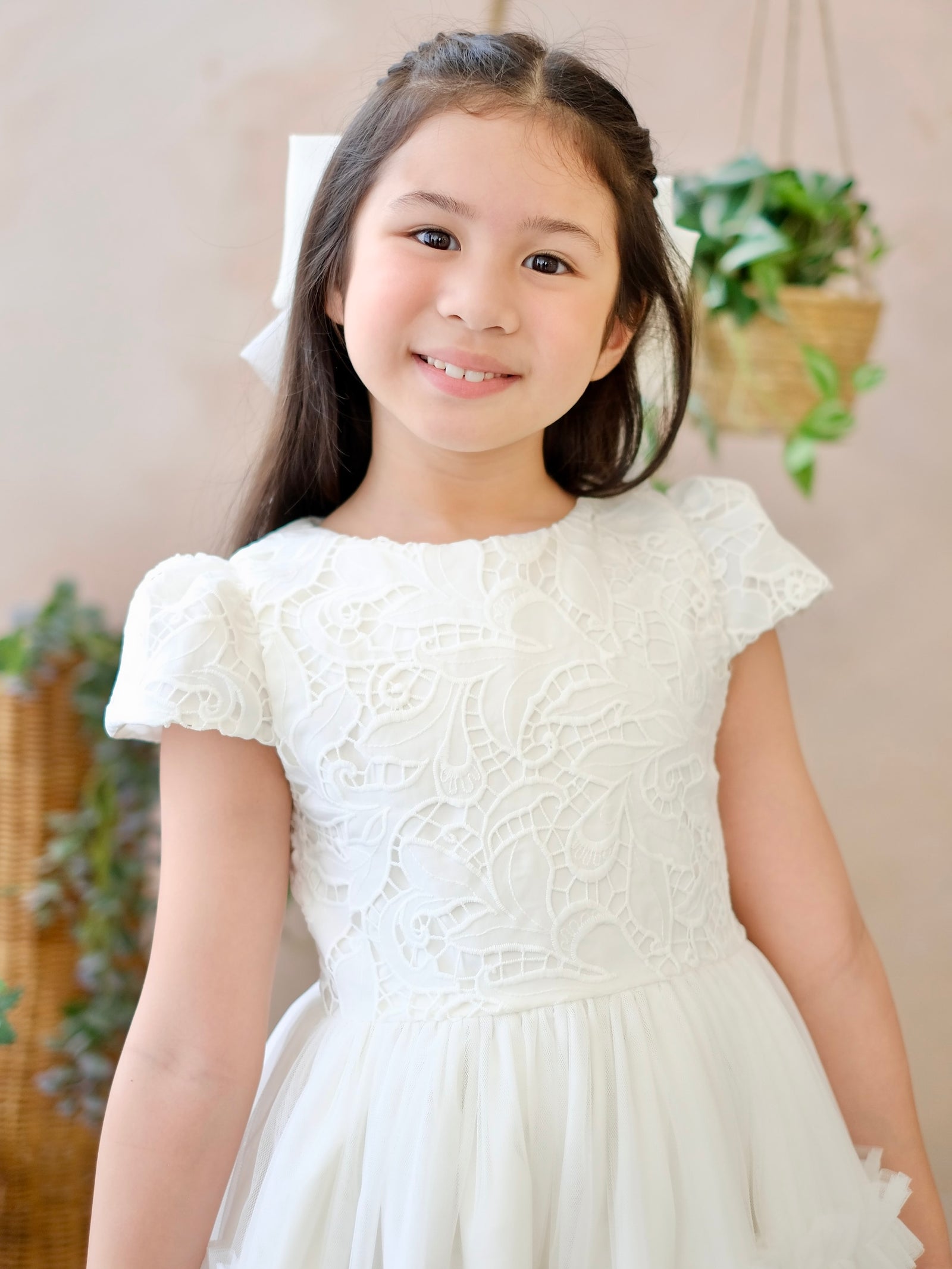 Iveline Lace Tutu Dress | Long Midi