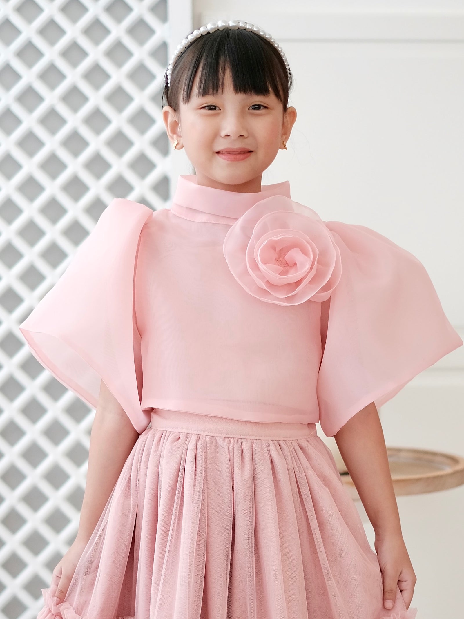 Sinag Kamisa Top | Dusty Blush