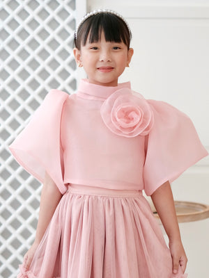 Sinag Kamisa Top | Dusty Blush
