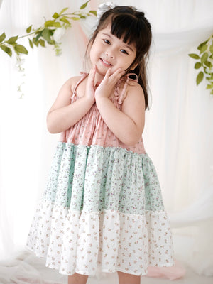 Silva Dress in Pastel Mix