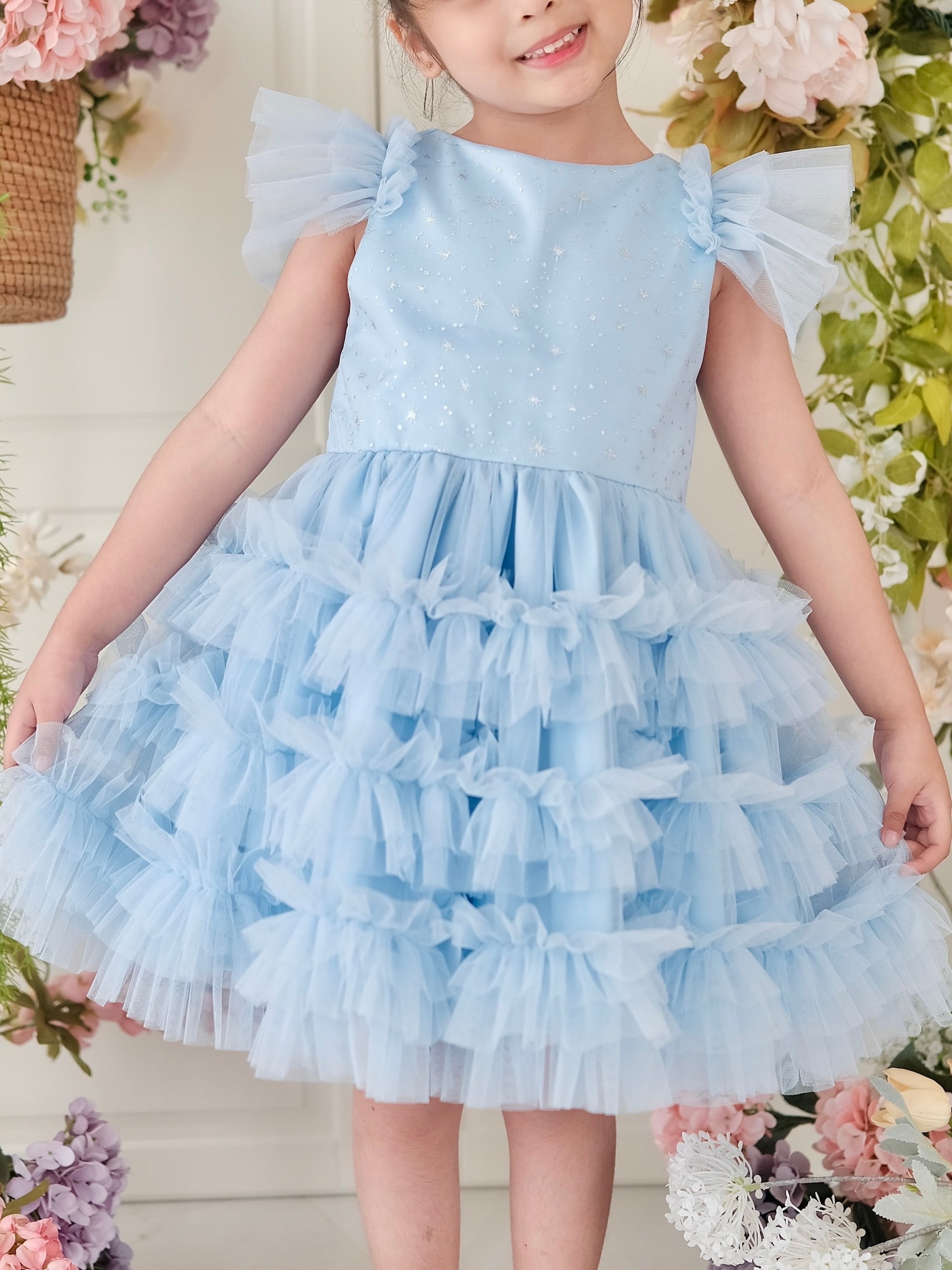 Charlotte Tutu Dress + Tie-on Princess Bustle