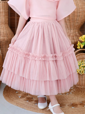 Mira Tutu Skirt | Dusty Blush