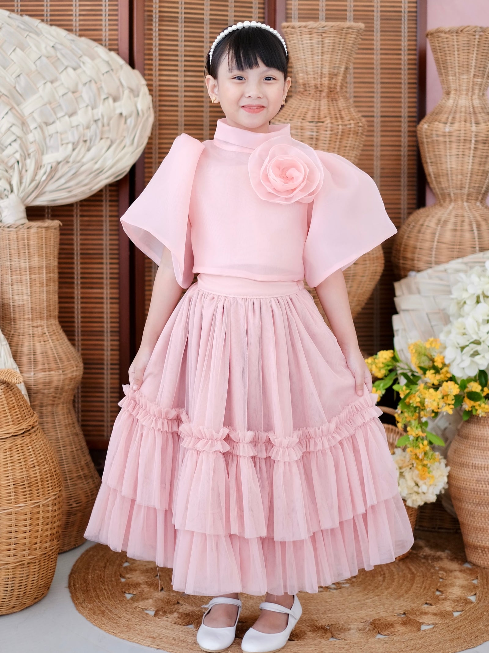 Mira Tutu Skirt | Dusty Blush