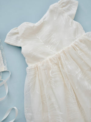 Sloane Embroidered Christening Gown Set