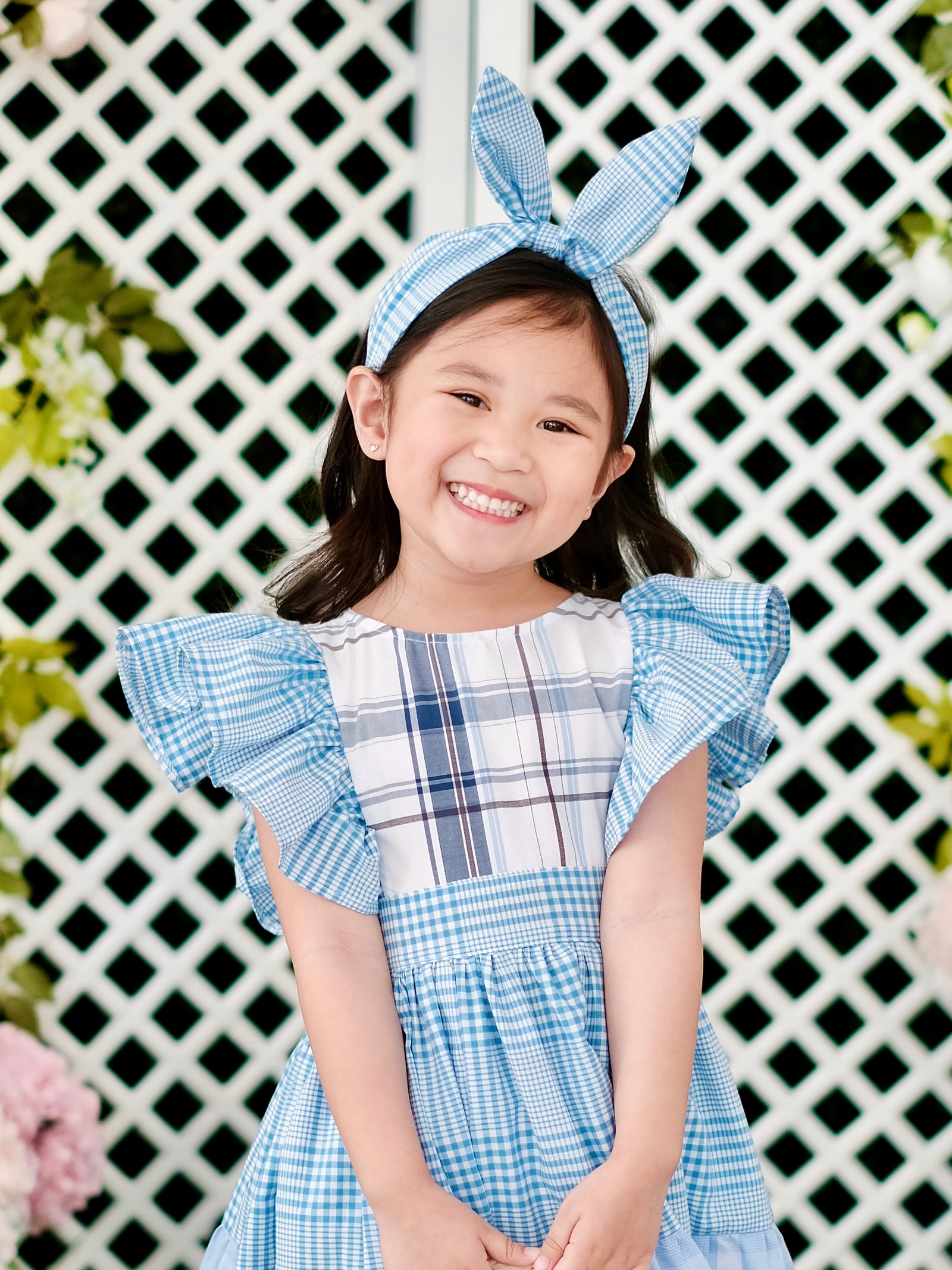 Bunny Twist Bow Headband
