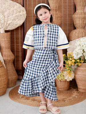Amparo Linen Wrap Skirt
