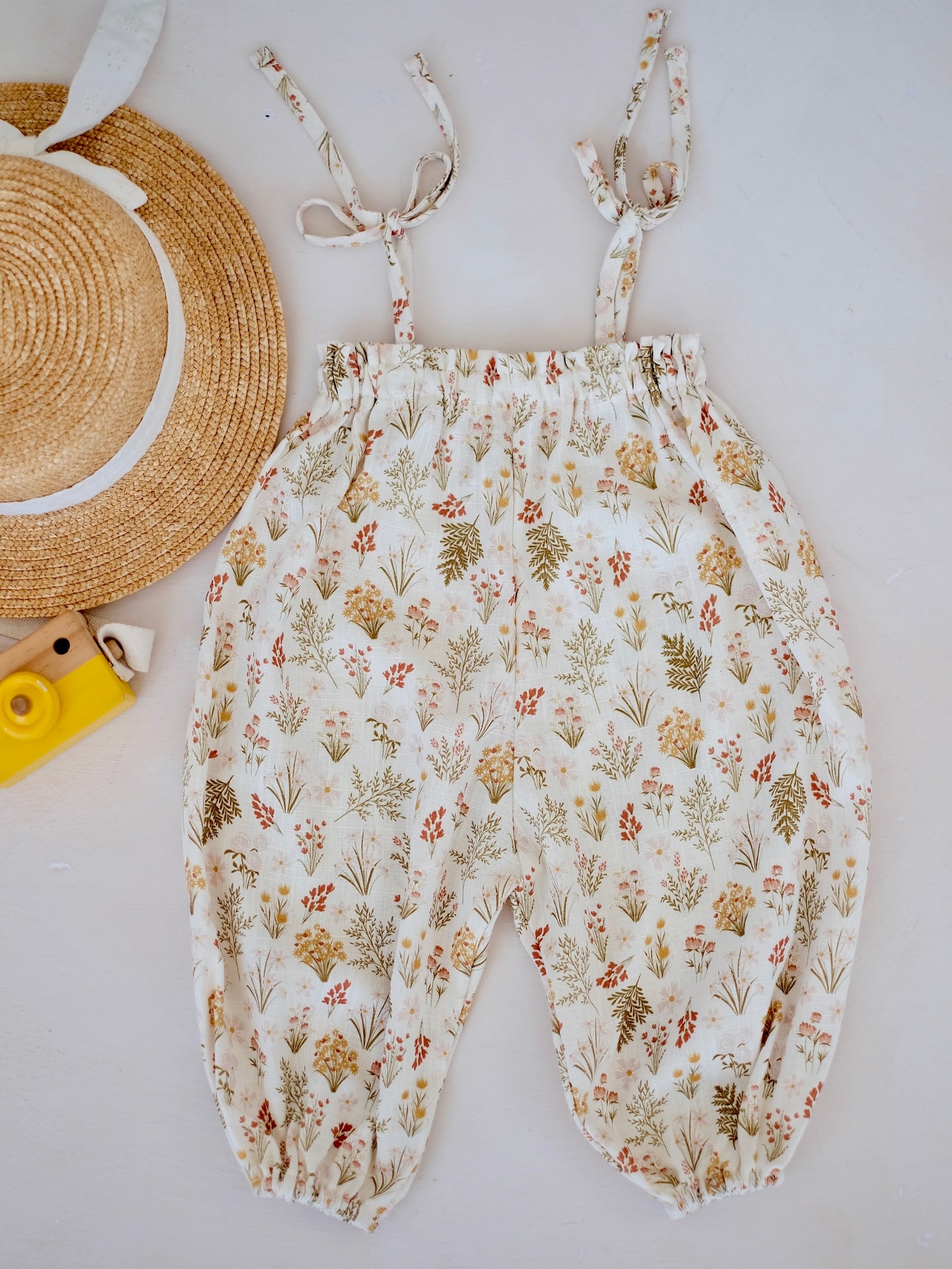 Luna Linen Jumpsuit | Wildflower