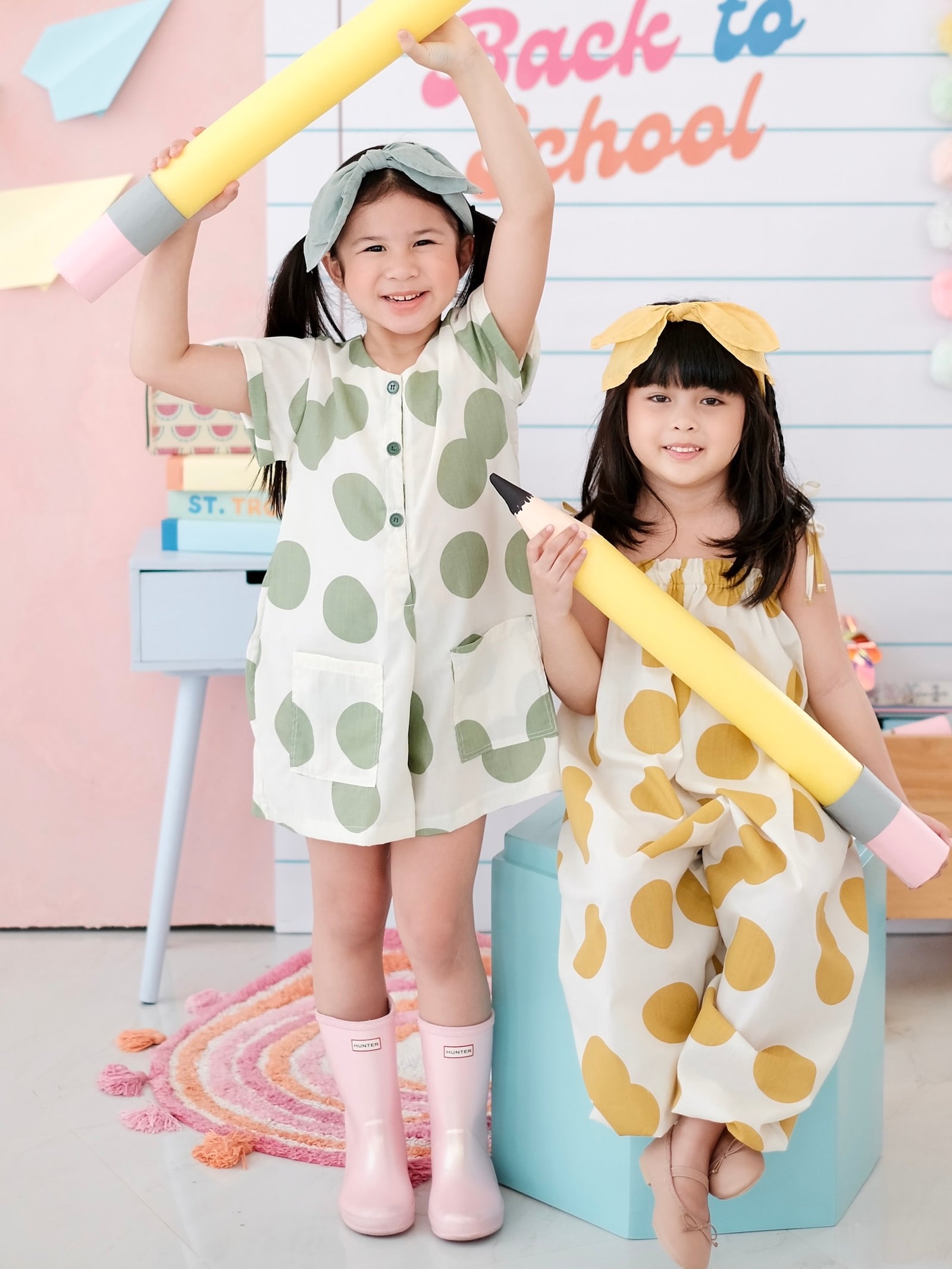 Calla Playsuit | Polka Dot