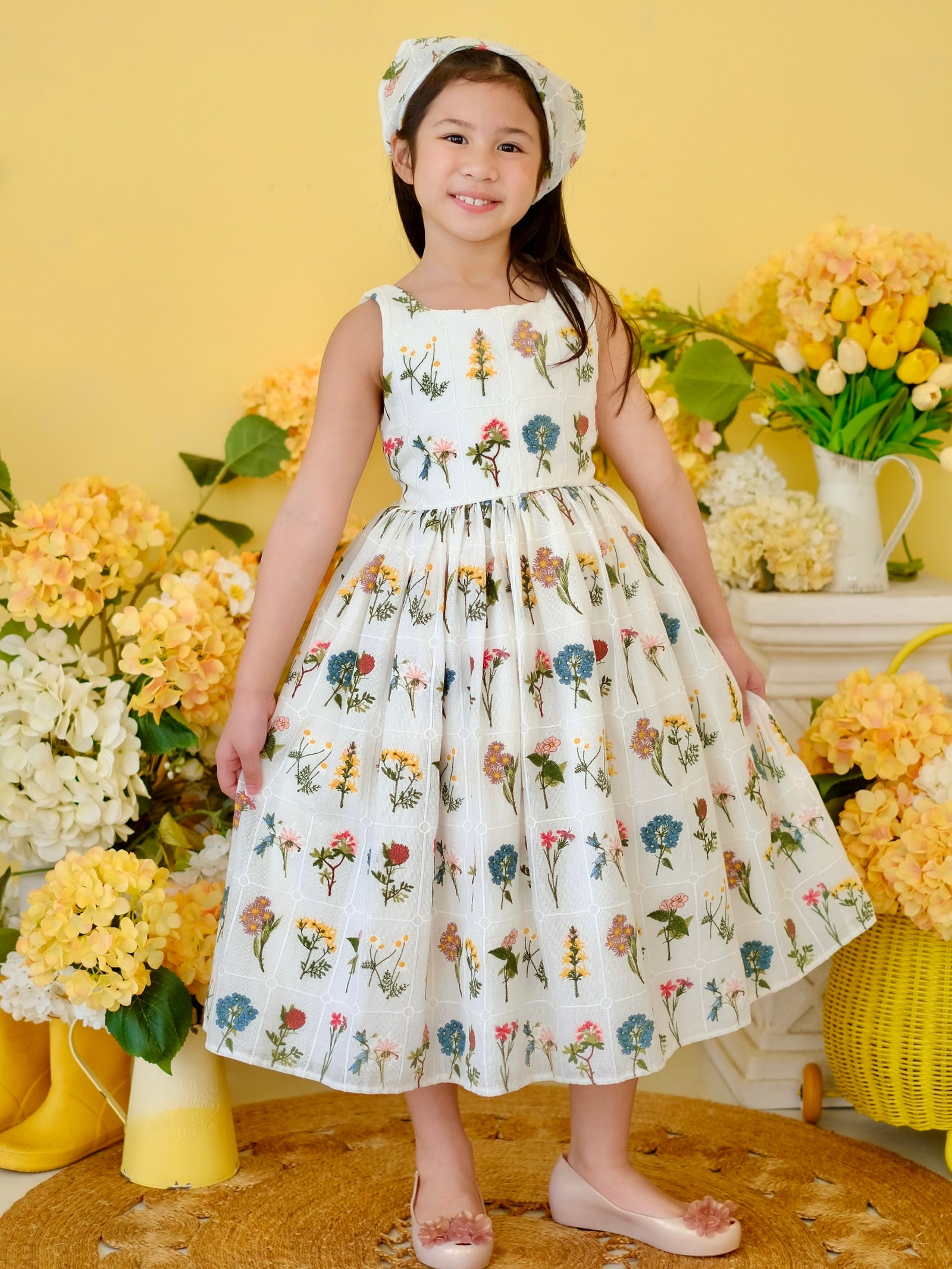 Eulalia Embroidered Dress