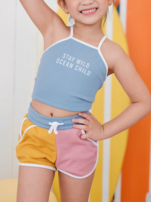 Tori Ringer Top with Prints