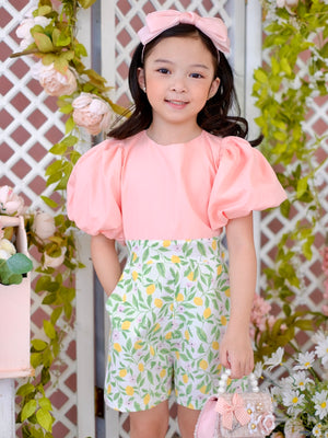 Pascalle Playsuit | Lemon