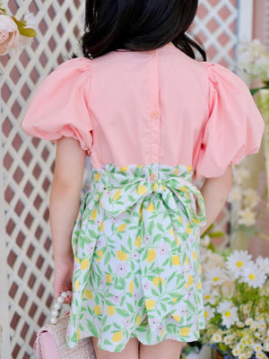 Pascalle Playsuit | Lemon