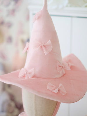 Bow Witch Hat | Blush | Backorder