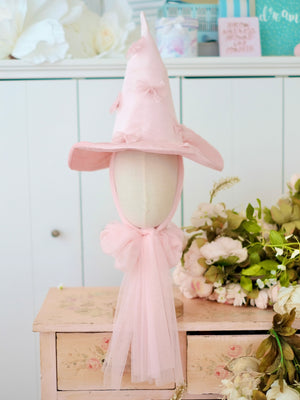 Bow Witch Hat | Blush | Backorder