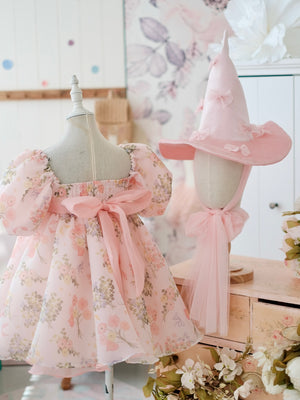 Bow Witch Hat | Blush | Backorder