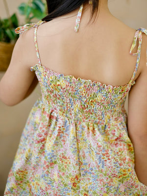 Jacoba Jumpsuit in Artist Garden Florals