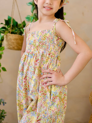Jacoba Jumpsuit in Artist Garden Florals