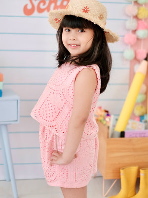 Arcata Broderie Set | Broderie Pink