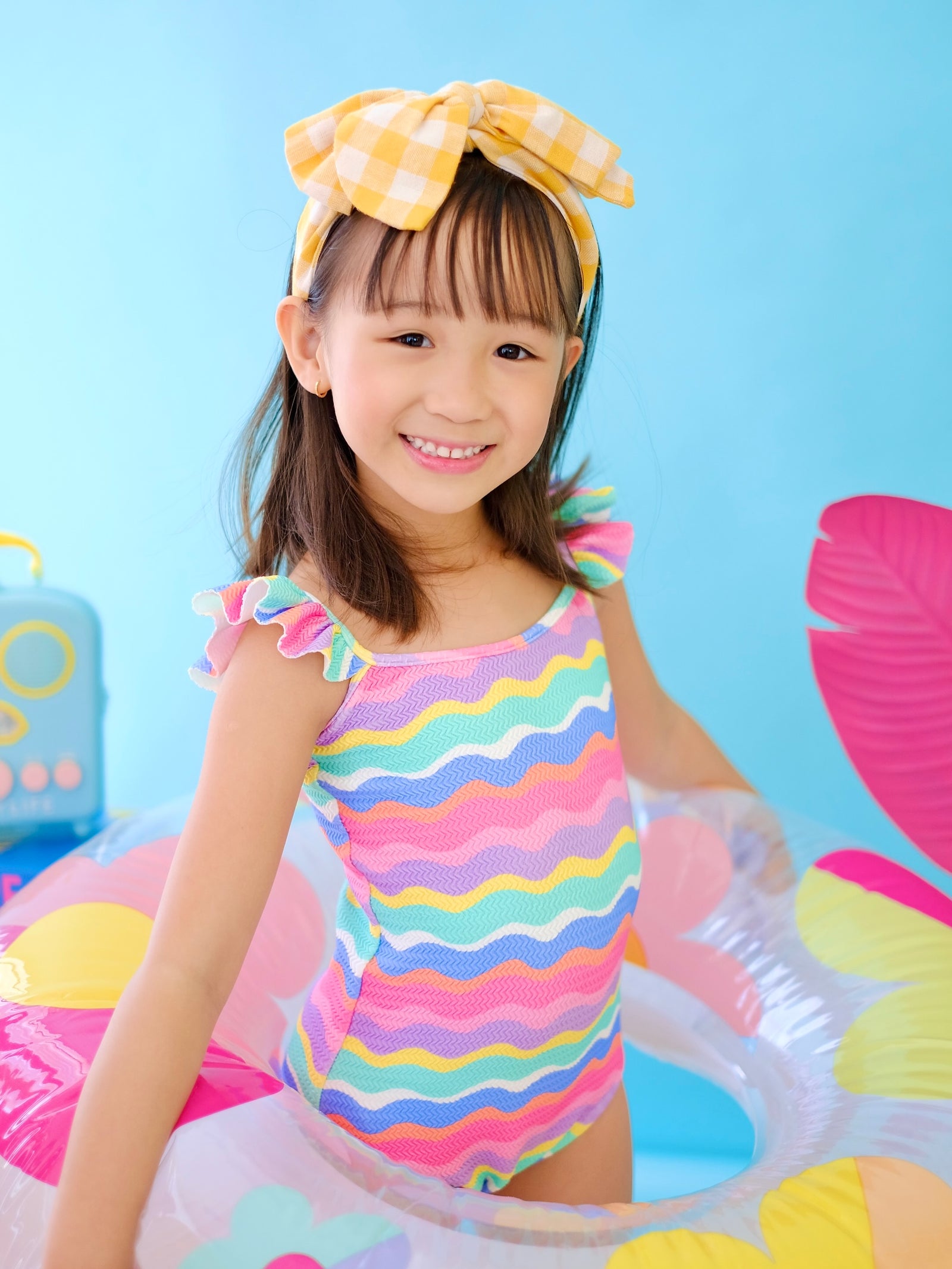 Soleil Bodysuit | Rainbow Wave