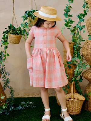 Ava Linen Dress