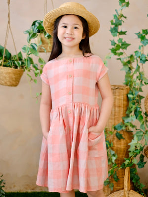 Ava Linen Dress