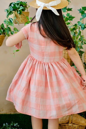 Ava Linen Dress