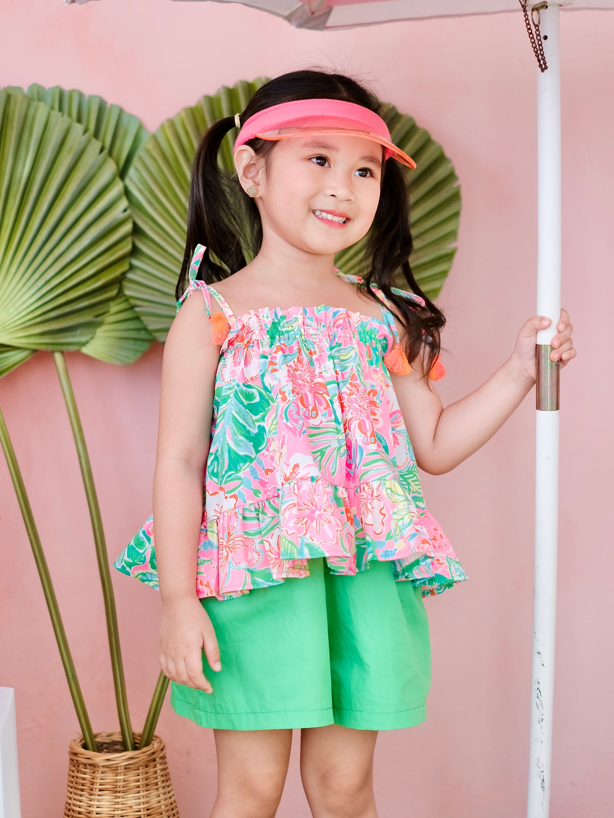 Sample 128 | Bright Green Shorts