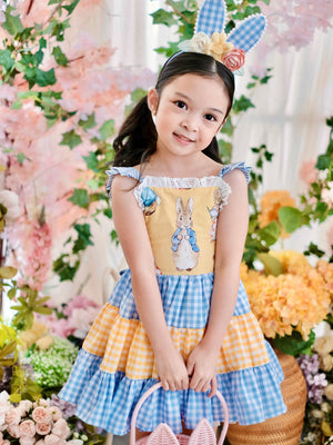 Floraline Dress in Gingham