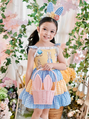 Floraline Dress in Gingham