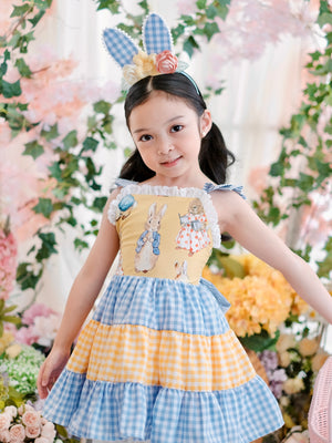 Floraline Dress in Gingham