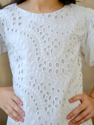 Mabelle Broderie Dress