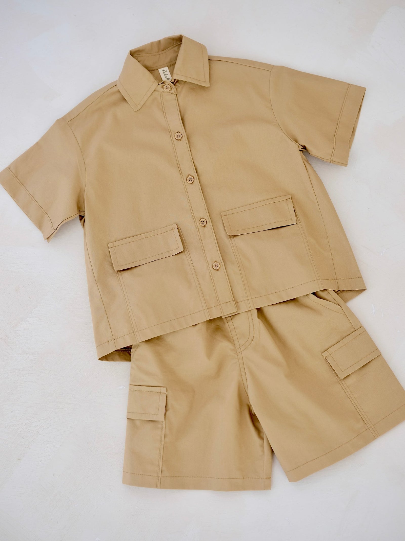 Lohan Set in Camel | Boys