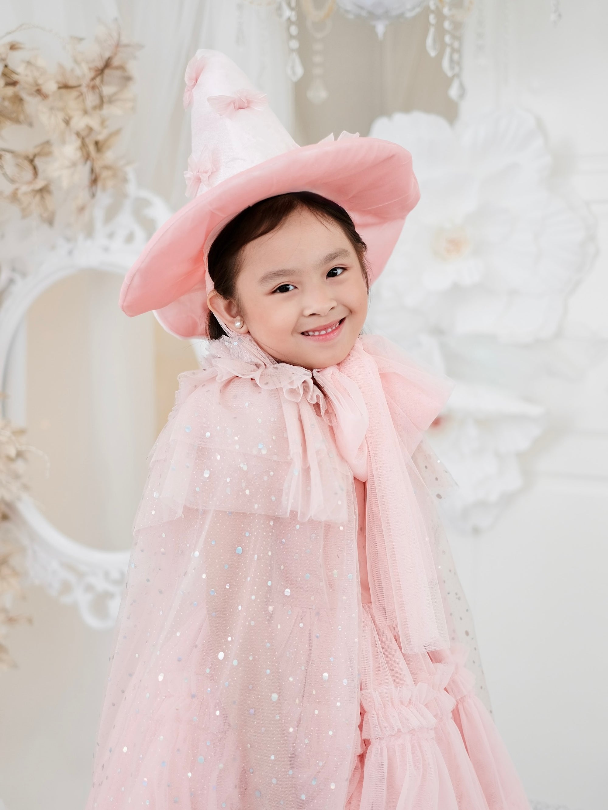 Bow Witch Hat | Blush | Backorder