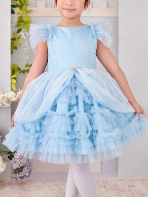 Charlotte Tutu Dress + Tie-on Princess Bustle