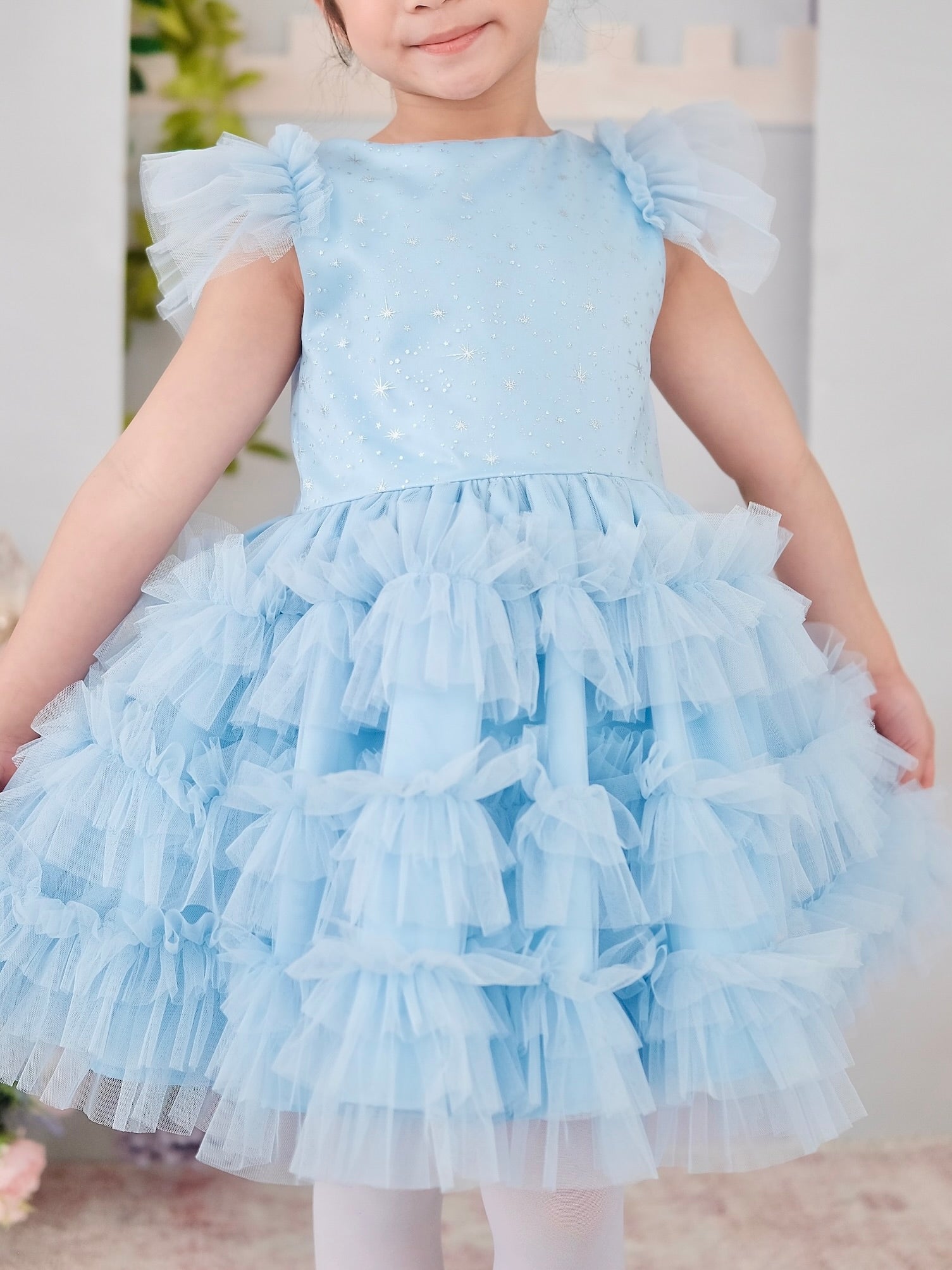 Charlotte Tutu Dress + Tie-on Princess Bustle