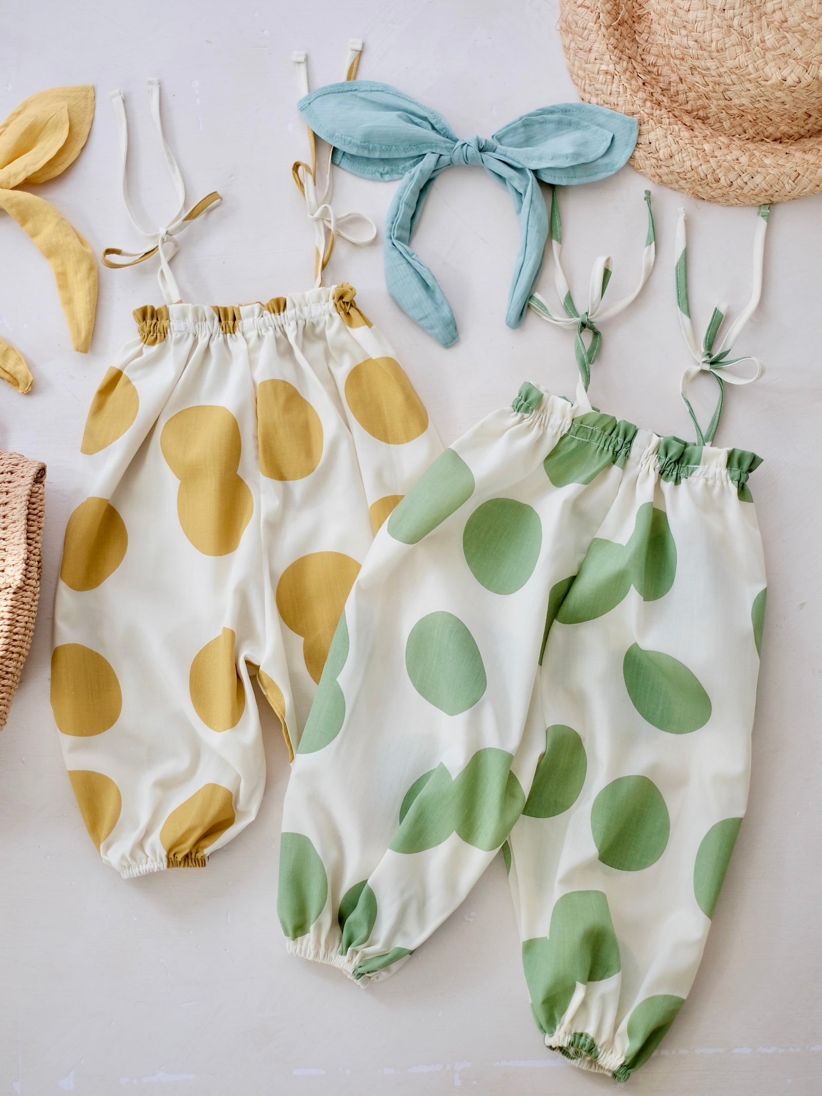 Luna Polka Dot Jumpsuit | Tiny Threads