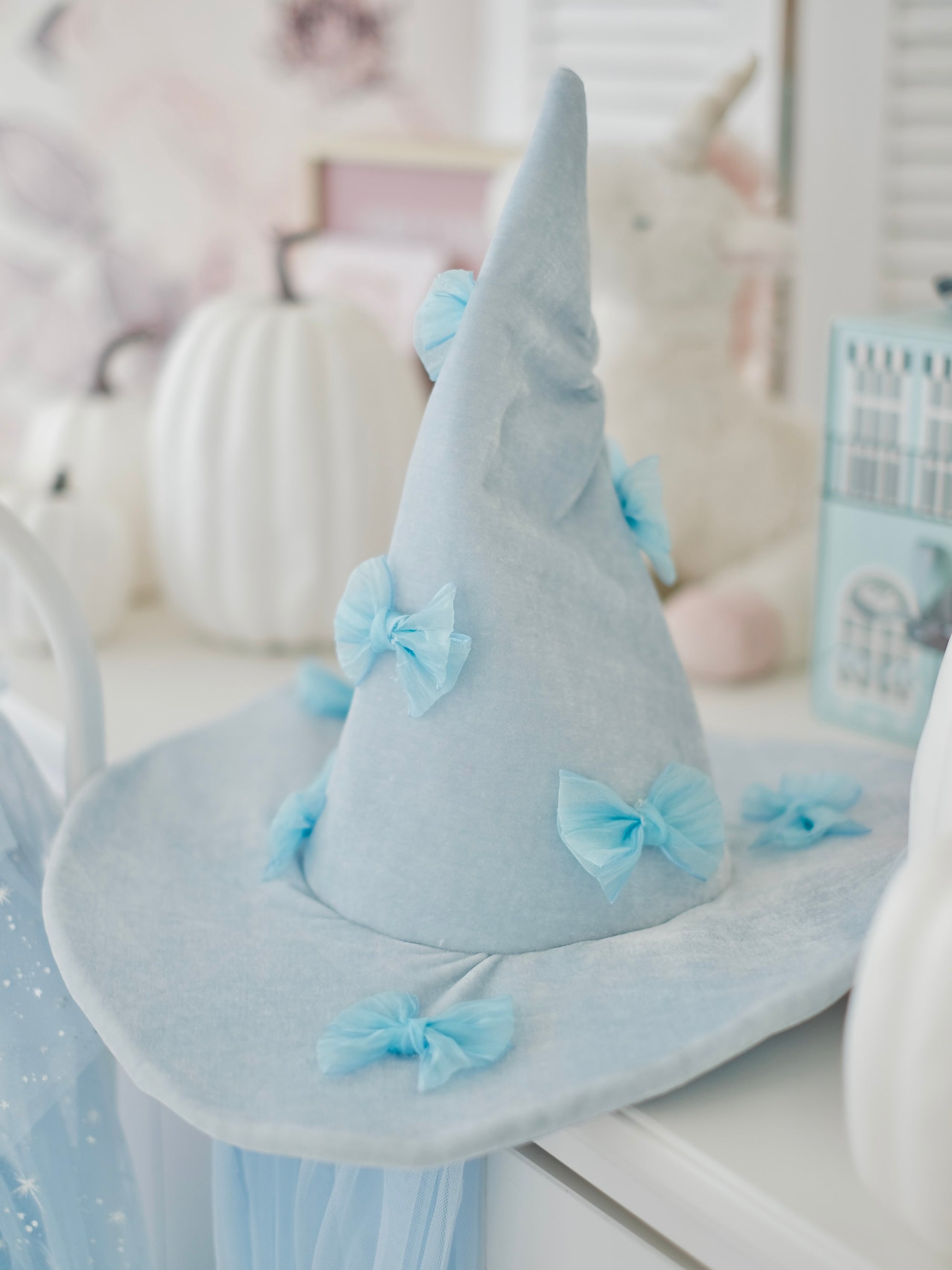 Bow Witch Hat | Baby Blue | Backorder