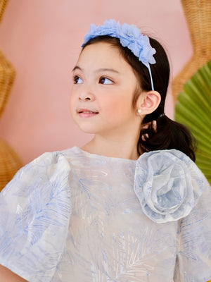 Blue Blossom Headband