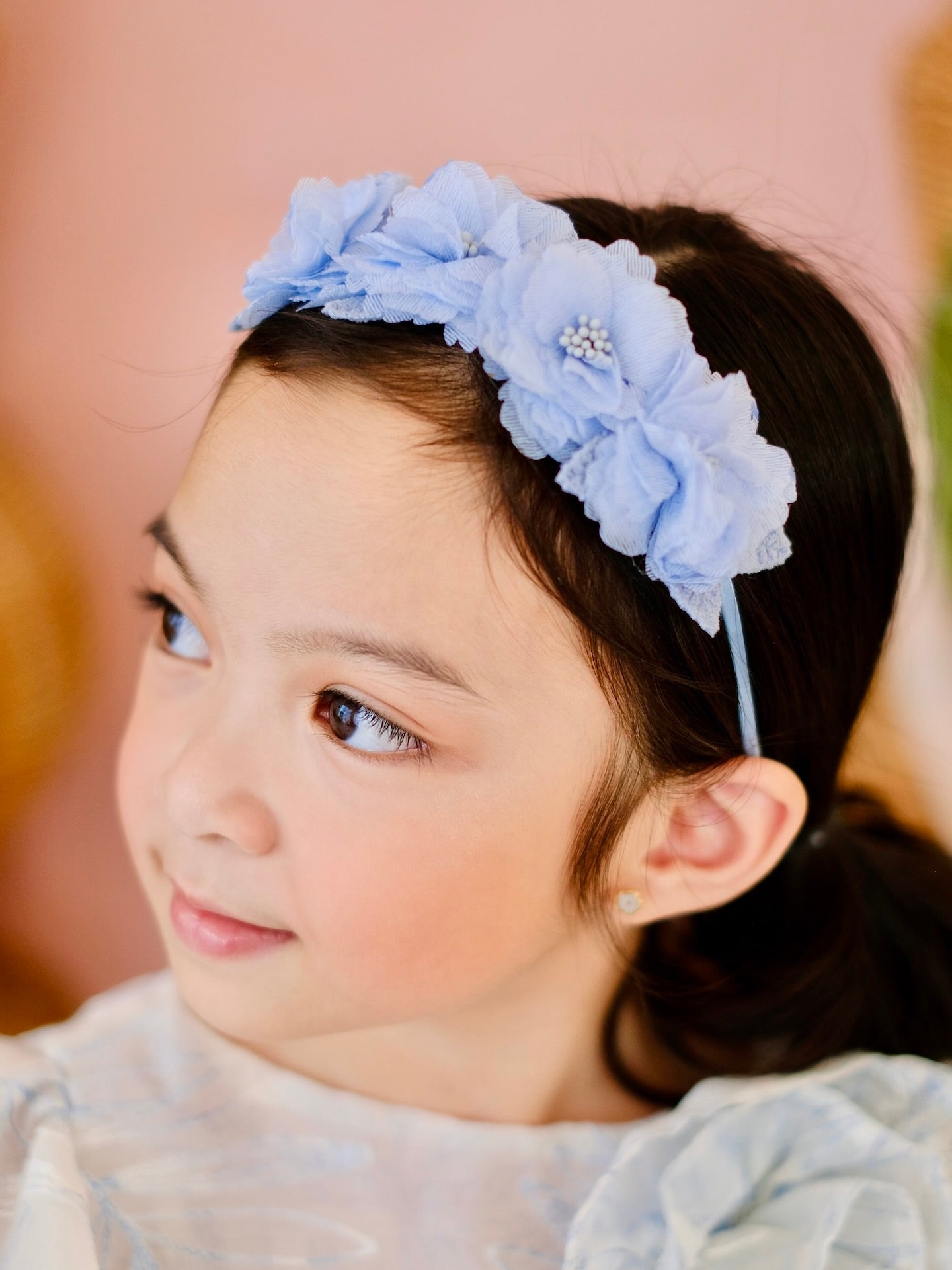 Blue Blossom Headband