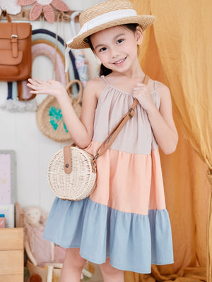 Rumi Mini | Color Block Dress