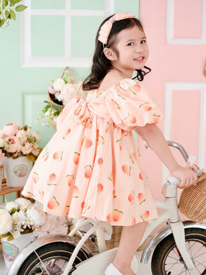 Midge Doll Dress | Peach