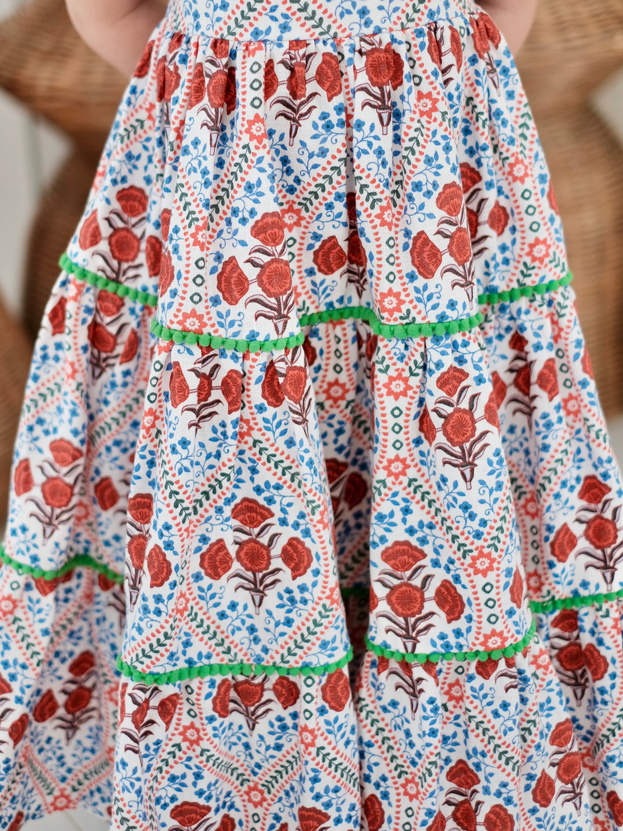 Fernanda Dress | Printed Linen