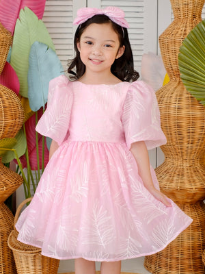 Bellerose Embroidered Filipiniana Dress | Pink