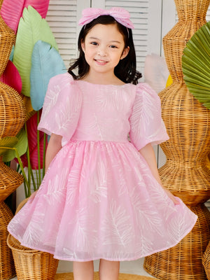 Bellerose Embroidered Filipiniana Dress | Pink