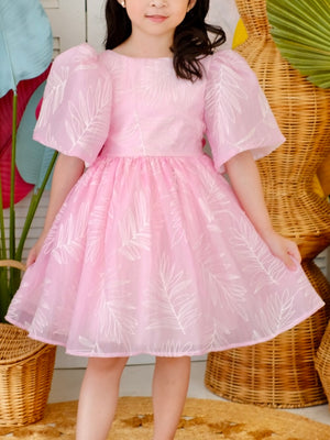 Bellerose Embroidered Filipiniana Dress | Pink