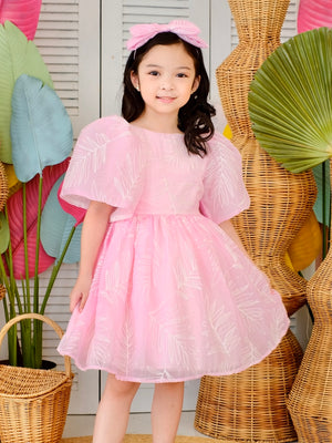 Bellerose Embroidered Filipiniana Dress | Pink