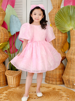 Bellerose Embroidered Filipiniana Dress | Pink