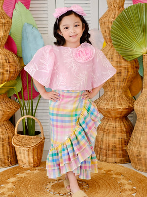 Carmelita Embroidered | Pink