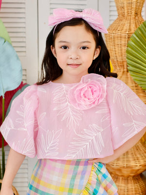 Carmelita Embroidered | Pink
